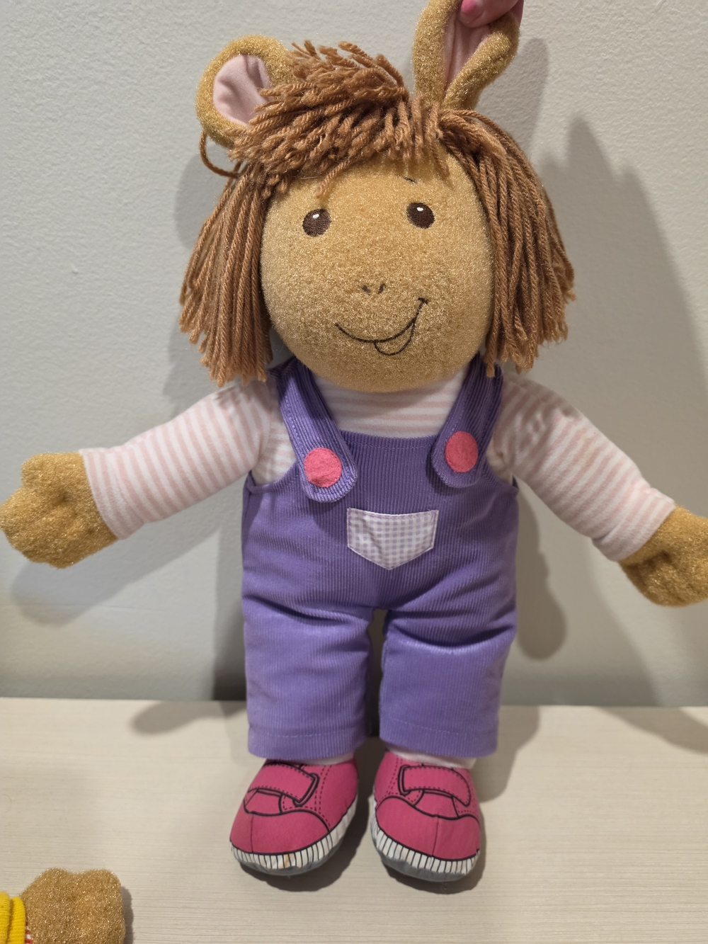 Vintage 90s Playskool Hasbro PBS Kids Arthur & DW Plush Set - Picture 7 of 11